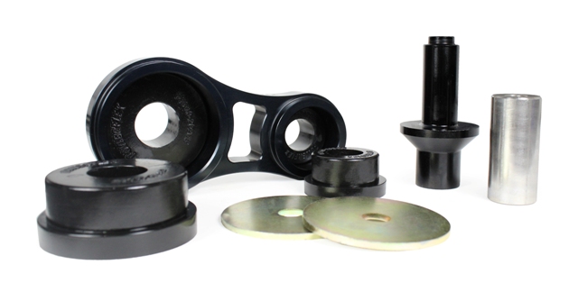 Powerflex lower torque mount, track use (sold individually) black series - pff19-2020blk
